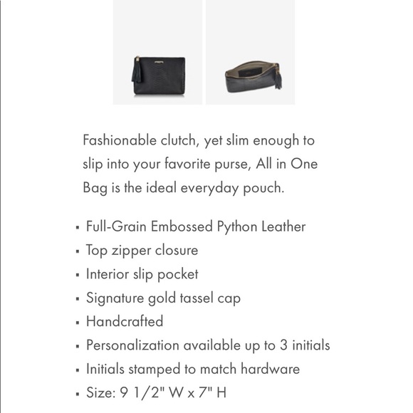 GiGi New York All in one bag